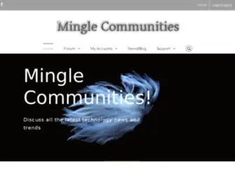 Minglecommunities.com(Maintenance Mode) Screenshot