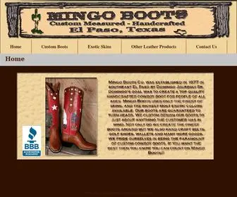 Mingoboots.com(MINGO BOOTS) Screenshot