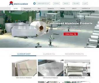 Mingtai-AL.com(Mingtai Al) Screenshot