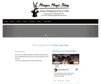 Mingusmagic.com(Mingus Magic Shop) Screenshot
