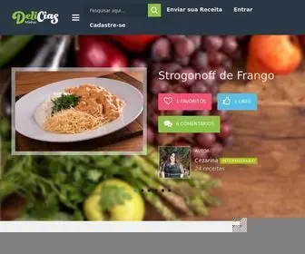 Minhasdelicias.com(Receita minhas de cozinha) Screenshot