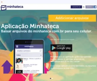 Minhateca.com.br(O seu disco na Internet) Screenshot