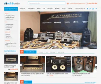 Minhaudiohanoi.com(Minhaudiohanoi) Screenshot