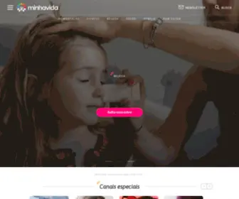 Minhavida.com.br(O maior portal de saúde e bem) Screenshot