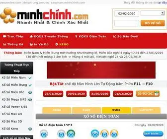 Minhchinh.com Screenshot