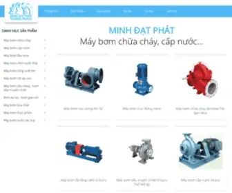 Minhdatphat.com(Máy bơm nước) Screenshot