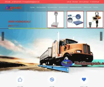 Minhhoangscale.com(Đại lý cân điện tử Hà Nội chính hãng cam kết giá tốt) Screenshot