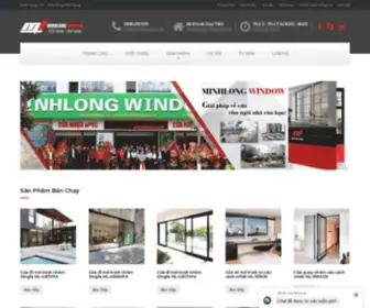 Minhlongjsc.com(MINHLONG WINDOW) Screenshot