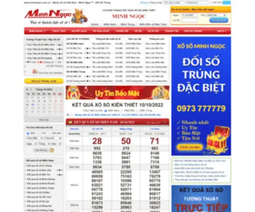 Minhngoc.com.vn Screenshot