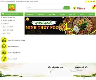 Minhthuyfood.com(MINH THÚY FOOD) Screenshot