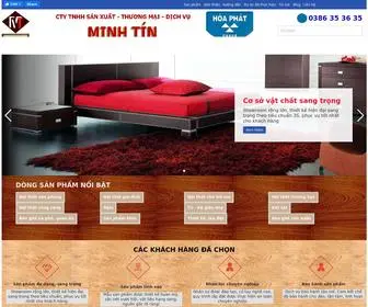 Minhtinhoaphat.com(Công ty TNHH Sản xuất) Screenshot