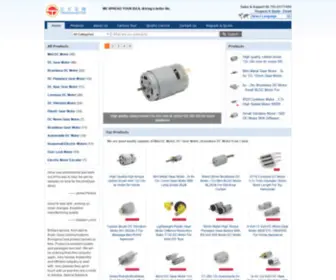 Mini-Dcmotor.com(Quality Mini DC Motor & DC Gear Motor Manufacturer) Screenshot