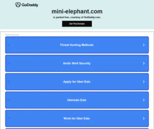 Mini-Elephant.com(MiniElephant) Screenshot