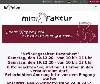 Mini-Faktur.de(Marc Recktenwald) Screenshot