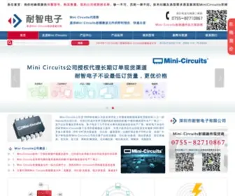 Mini-IC.com(Mini Circuits) Screenshot