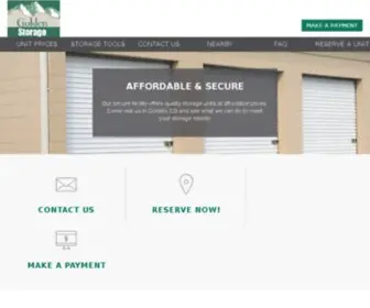 Mini-Stor.com(Golden Colorado Self Storage) Screenshot