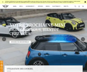 Mini.fr(Voitures citadines neuves et d’occasion) Screenshot