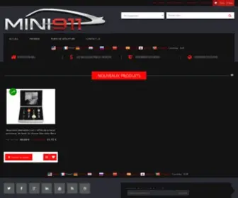 Mini911.com(Porsche Miniature) Screenshot