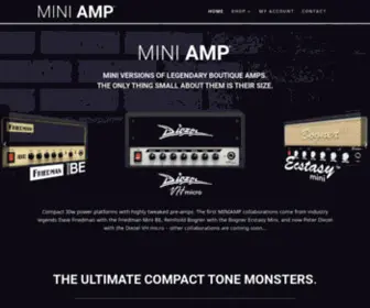 Miniamp.com(Mini Amp) Screenshot
