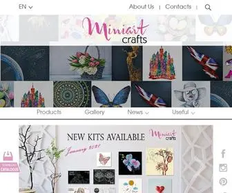Miniart-Crafts.com(Miniart Crafts) Screenshot