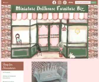 Miniaturedollhousefurniture.biz(Miniature Dollhouse Furniture Biz) Screenshot