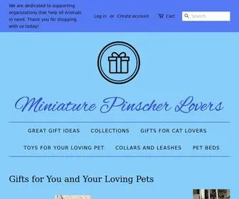 Miniaturepinscherlovers.com(Miniature Pinscher Lovers) Screenshot