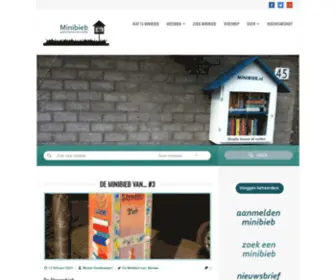 Minibieb.nl(Gratis lenen en ruilen van boeken) Screenshot