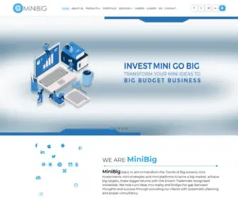 Minibigtech.com(MiNiBiG) Screenshot