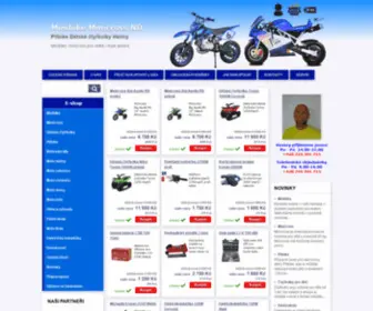 Minibike-Minicross.cz(Dětské) Screenshot