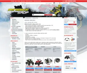 Minibike-Shop.cz(Minibike Shop) Screenshot