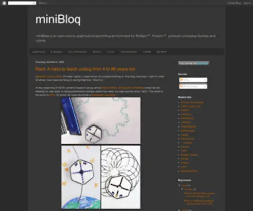 Minibloq.org(Minibloq) Screenshot