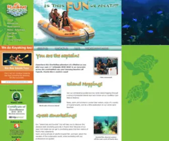 Miniboatadventures.com(Snorkeling) Screenshot