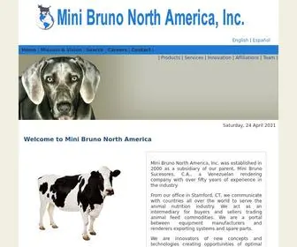 Minibruno.us(Mini Bruno North America) Screenshot