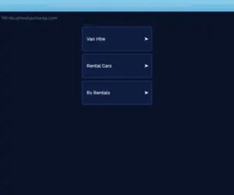 Minibushiretasmania.com(Minibus Rental Hobart) Screenshot