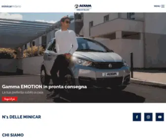 Minicarmilano.com(Concessionaria ufficiale Aixam) Screenshot