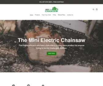 Minichainsw.com(Mini Chainsaw) Screenshot