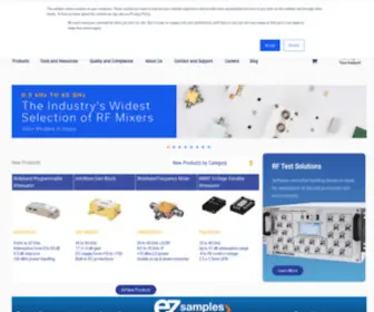 Minicircuits.com(Mini-Circuits) Screenshot