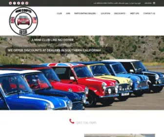 Miniclub.rocks(Los Angeles mini car club) Screenshot