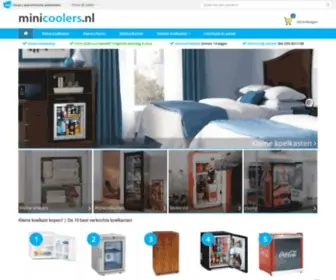 Minicoolers.nl(Mini koelkast) Screenshot