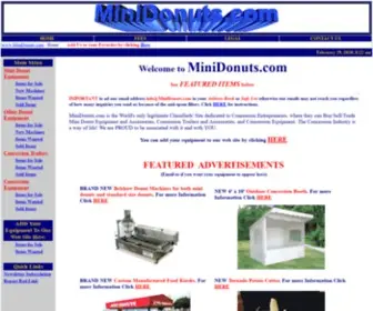 Minidonuts.com(Mini donut) Screenshot