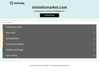 Miniellomarket.com(Minello Market) Screenshot