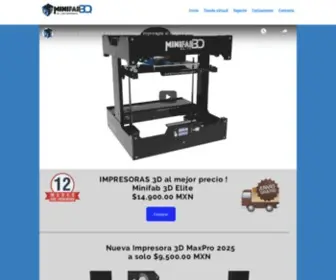 Minifab3D.net(Impresión) Screenshot