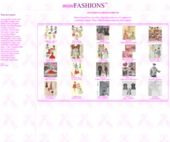 Minifashions.com(Pattern) Screenshot