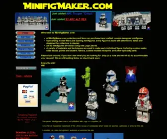 Minifigmaker.com(minifigmaker) Screenshot