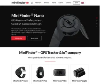 Minifinder.com(Gps tracker) Screenshot