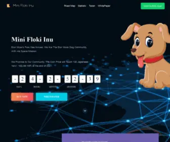 Miniflokiinu.com(Miniflokiinu) Screenshot