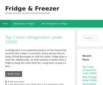 Minifridgefreezer.net(Fridge & Freezer) Screenshot