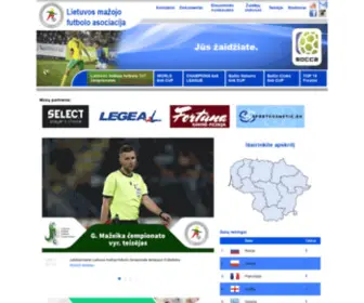 Minifutbolas.lt(Lietuvos) Screenshot
