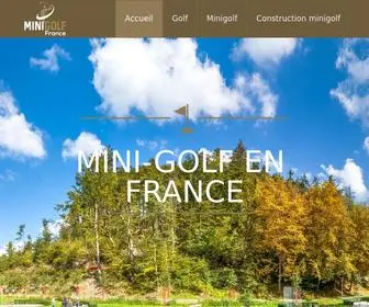 Minigolf-France.fr(Minigolf en France) Screenshot