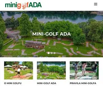 Minigolfada.com(Početna) Screenshot